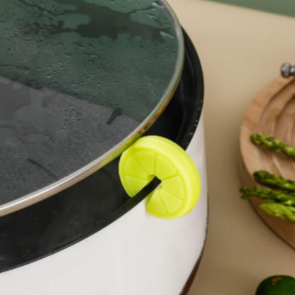4 Pcs Pot Lid Lifter Silicone Spill Proof Lid Lifter Splash-Proof Steam Release Pan pot lid lifter Kitchen Tool Decoration Pot Lid & Cute Kitchen Accessories (Mix)