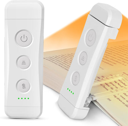 Glocusent USB Rechargeable Book Light for Reading in Bed, LED Reading Light