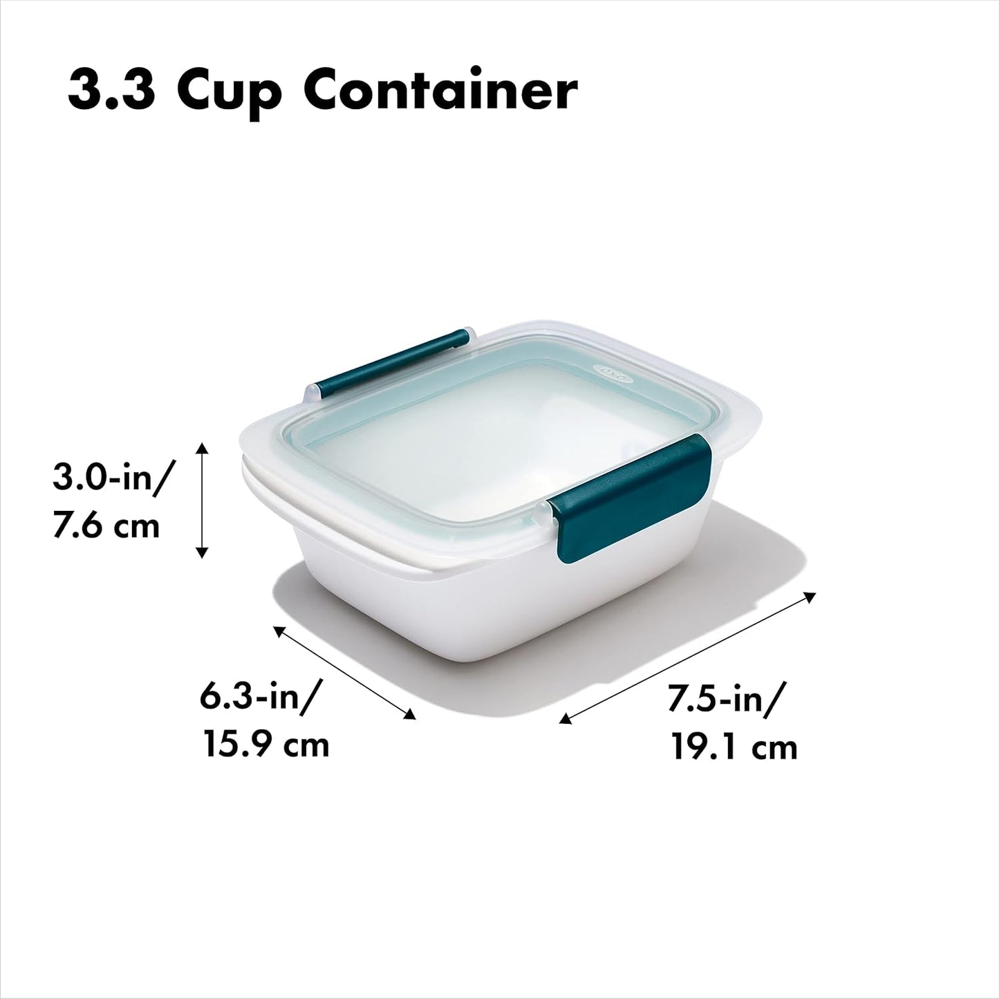 OXO Good Grips Prep and Go Container With Colander - Ocean Blue