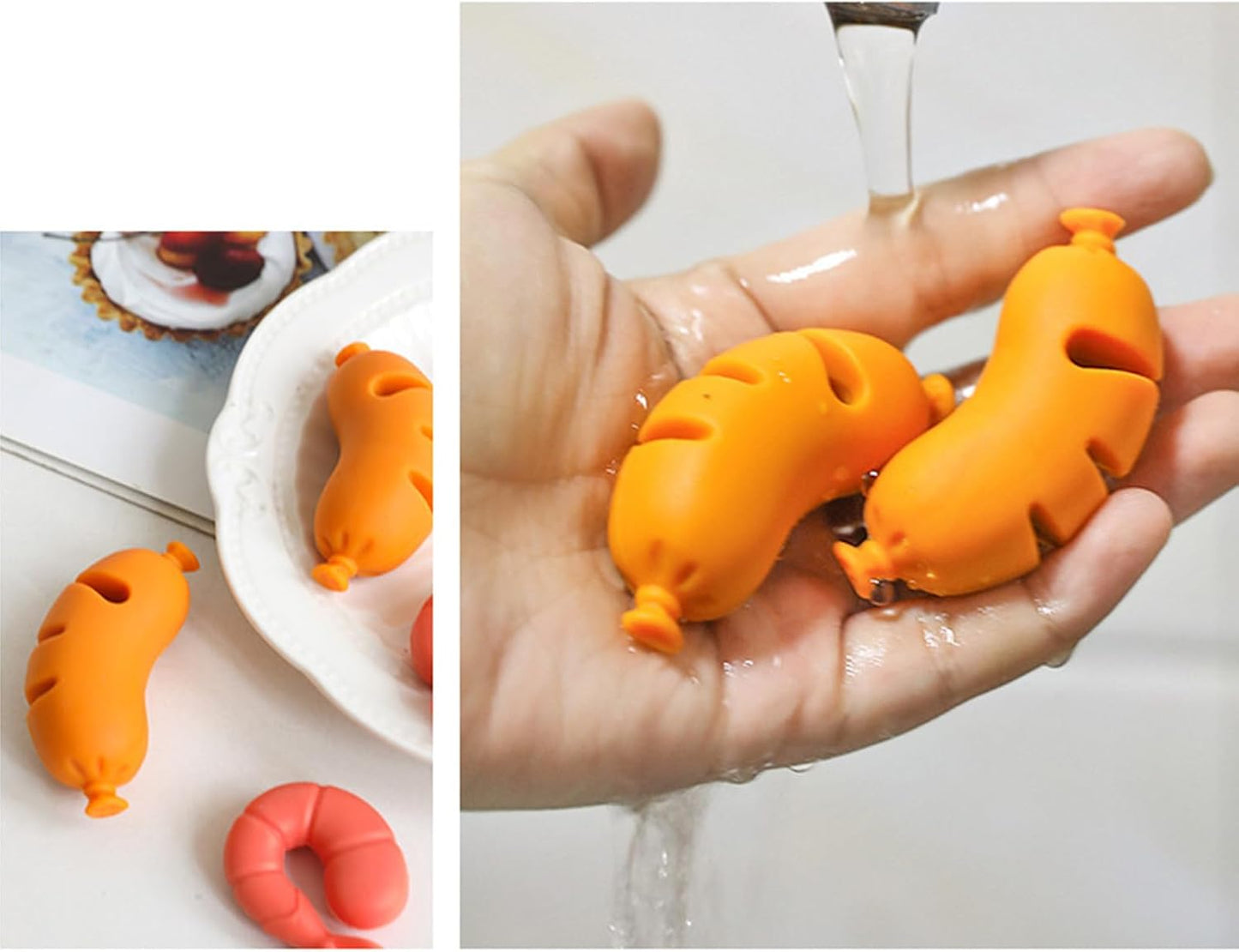 Boil Over Stopper – Silicone Spill Guard Heat Resistant Lid Holder, Reusable Anti-Spill Kitchen Gadget, Cute Cooking Accessory | Safe Pot Cover Spacer Decoration for Cooking Boiling Pots Pans