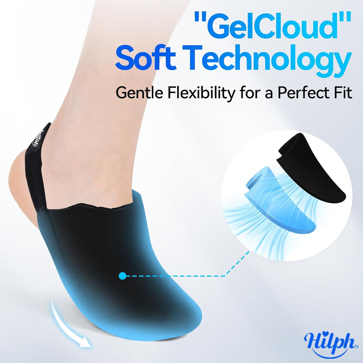 Hilph Foot Toes Ice Pack Wrap for Broken Toes & Bunion Surgery Recovery