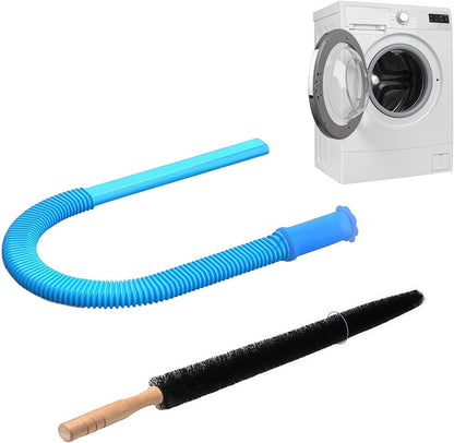 Dryer Vent Cleaner Kit (Blue*1) | Dryer Vacuum Hose Attachment with Universal Connector,Flexible Cleaning Brush for Deep Lint Removal,Fits Most Vacuum Cleaners