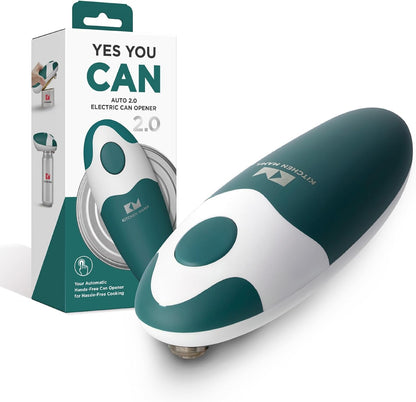Kitchen Mama Auto 2.0 Electric Can Opener, Navy Blue