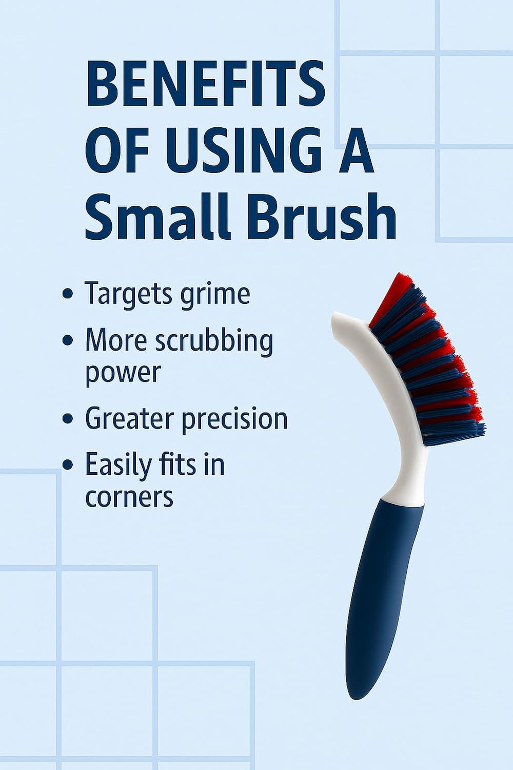 Professional Grout Brush Heavy-Duty Swivel Head with Stiff V-Shaped Bristles for Deep Cleaning Tile, Corners, Showers, Kitchens & Floors Without Scratching Fits Standard Thread Poles