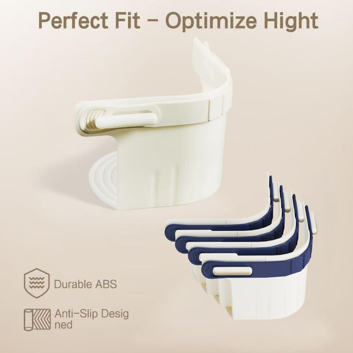 Sheet Holders for Fitted Sheets – 4 Pack Heavy Duty ABS+Silicone Lock Straps, Keep Sheets Firm & Tight, No Slippage – Easy Install Bed Sheet Holders
