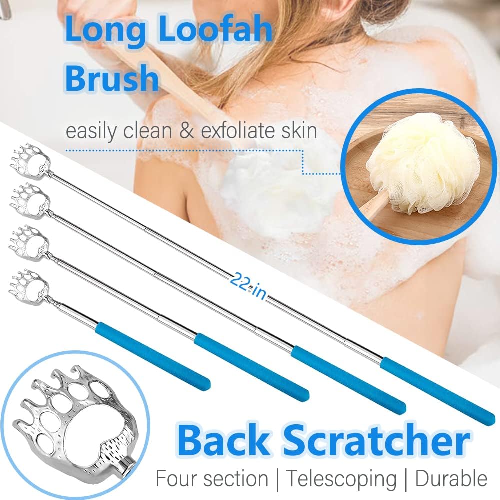 35.5 Inch Long Handled Shoe Horn, Dressing Stick, Sock Remover Aid Helper - Versatile, Adjustable Dressing Aid for Shoes, Socks, Shirts, Pants - Long Shoe Horn, Shoe Horn Long Handle for Seniors