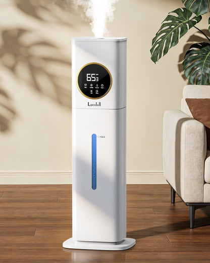 Humidifiers for Bedroom 500 sq ft,2.1Gal/8L Cool Mist Humidifier Large Room