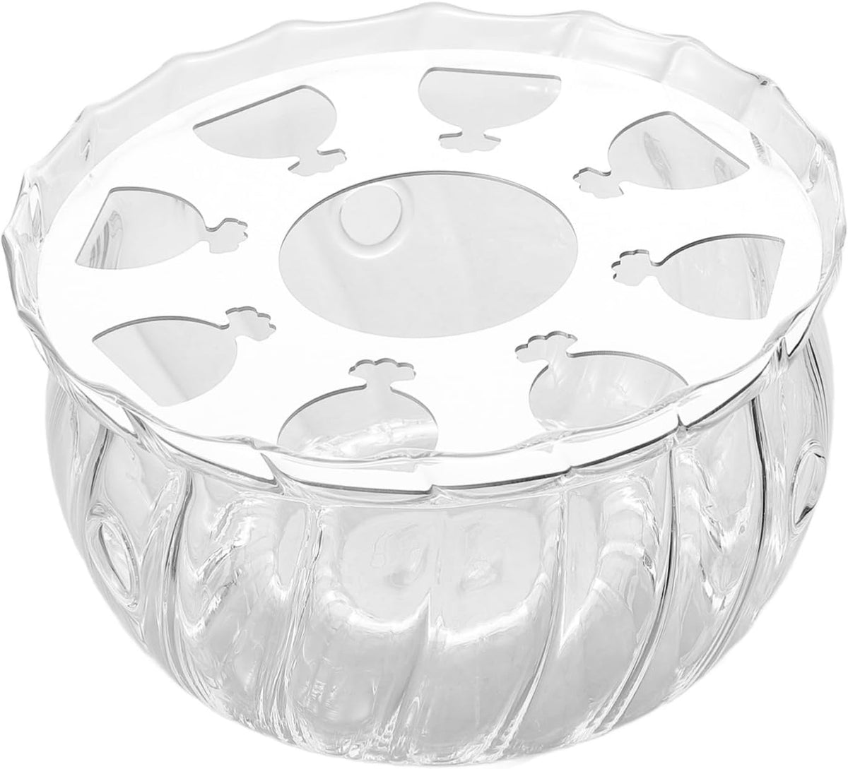 Glass Tea Warmer Elegant Transparent Design for Teapots Beverages for Desk Use Multipurpose Candle Heating Stand Easy to Clean Maintain Tea Accessories