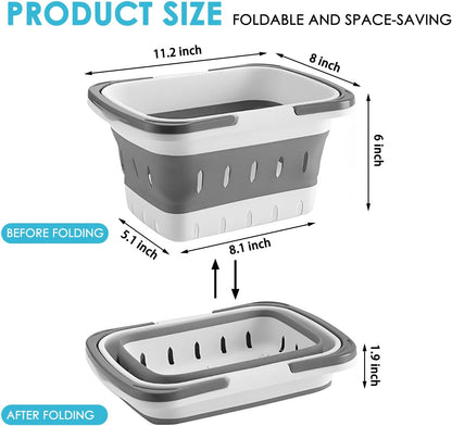 Fammart Mesh Shower Caddy Portable with Drawstring, Dorm Room Essentials for College Girls Guys, 8-Pocket Extra Large Shower Bag Basket Tote for Camping Beach Gym Travel Toiletry Bathroom