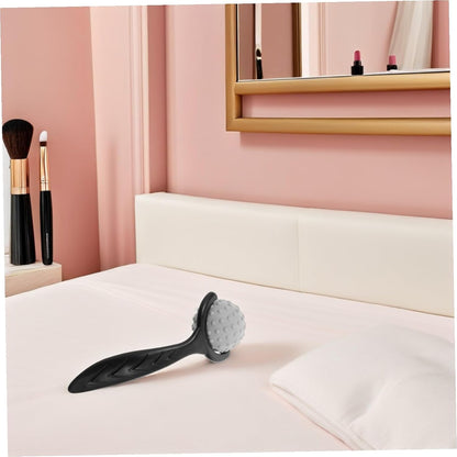 Handheld Massage Roller Stick with Deep Tissue Massage Balls for Relief and Muscle Knot Release for Back Legs Neck Compact Travel-Friendly Stretching Tool for Home and Office