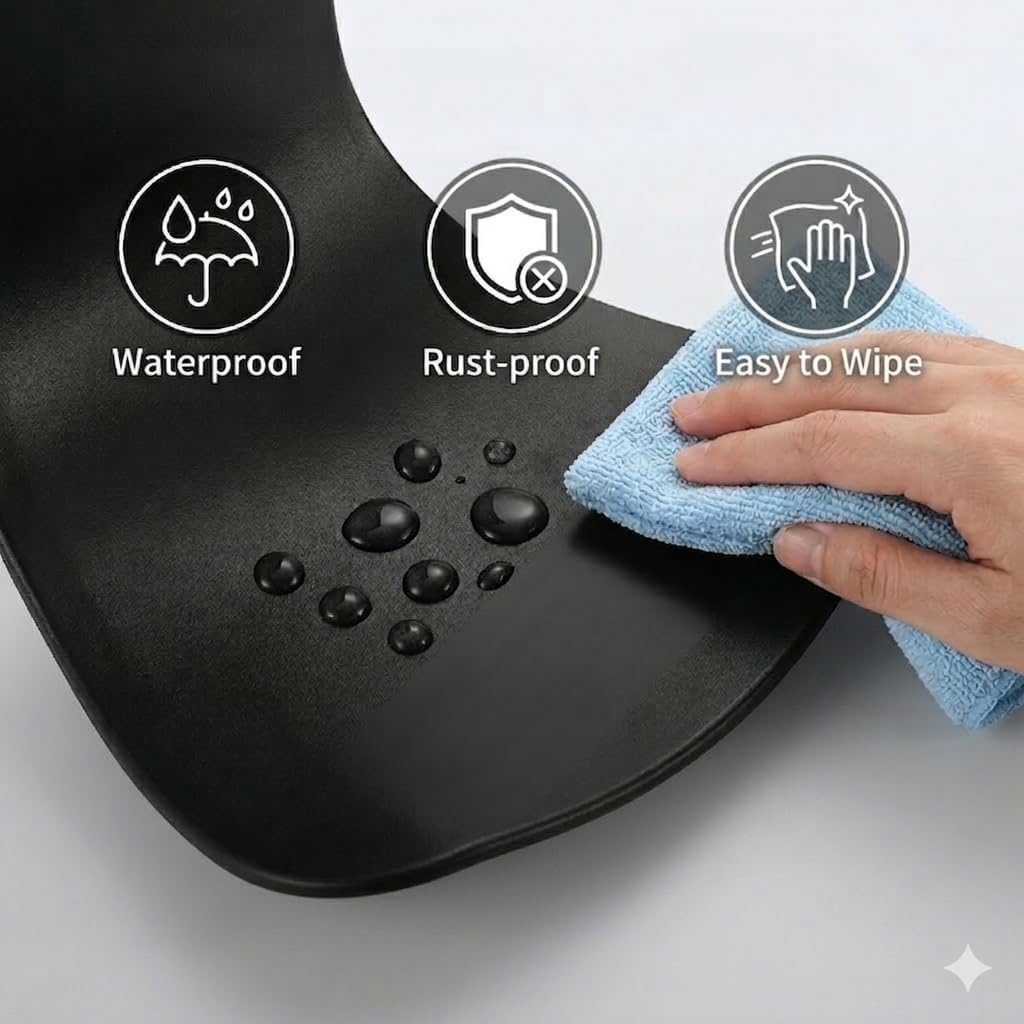 YARNOW Dispenser Drip Tray - 4PCS Laundry Detergent Drip Catcher - Wall Mounted Holder Cup Liquid Catcher, for Kitchen Sink, Bathroom & Laundry Room Use - Easy Installation and Cleaning，Black