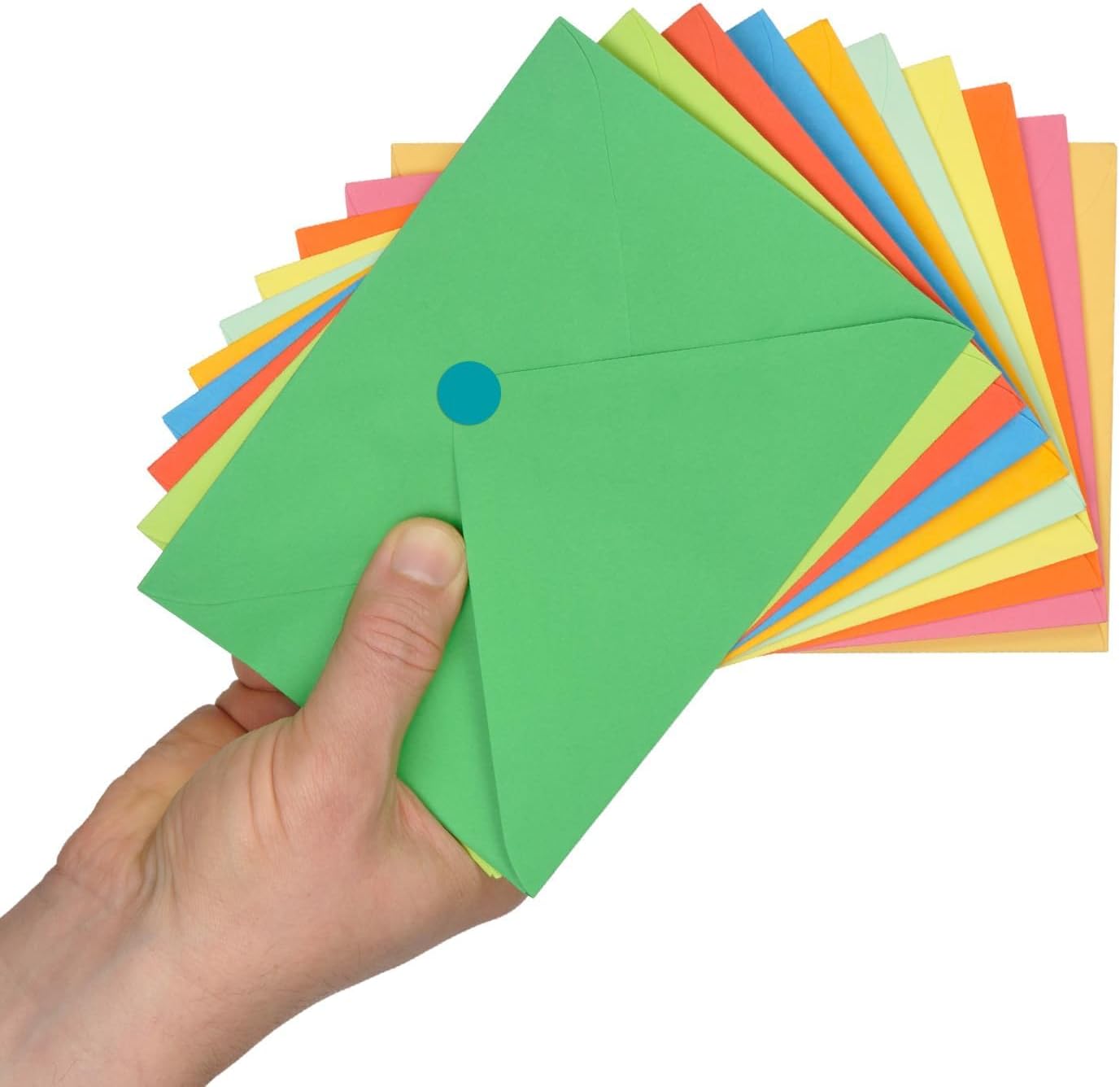 Removable Green Dot Stickers, 1/2 Inch, 1000/Box | Inventory Circle Labels with Removable Adhesive for Offices, Classrooms, Food Service, and Medical Settings. Made in USA
