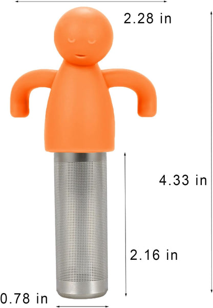 Leden Tea Infuser for Loose Leaf Tea Extra Fine Mesh Tea Steeper Gray