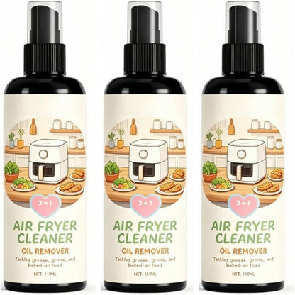 Air Fryer Cleaner and Degreaser Spray, Multi Surface Removes Grease, Grime, Oil Remover, Fast-Acting Kitchen Appliances (2PCS)