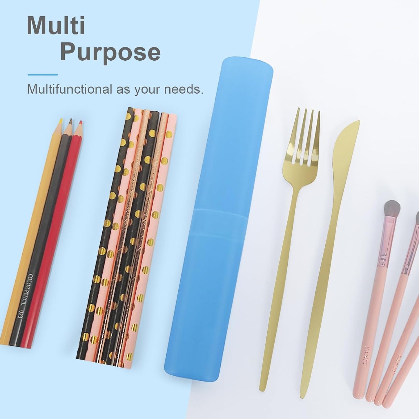 Mulbozy 4 Packs Portable Travel Toothbrush Case, Breathable Plastic Toothbrush Holder for Home, Travel, Business, Camping, School