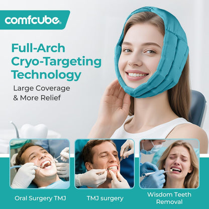 Neck Ice Pack Wrap for Cervical Pain, 2 Hours Long Lasting Cold | Ice Pack for Neck Shoulders Cooling, FSA Eligible, Flexible Cold Pack for Hot Weather, Hot Flashes, Surgery, Swelling
