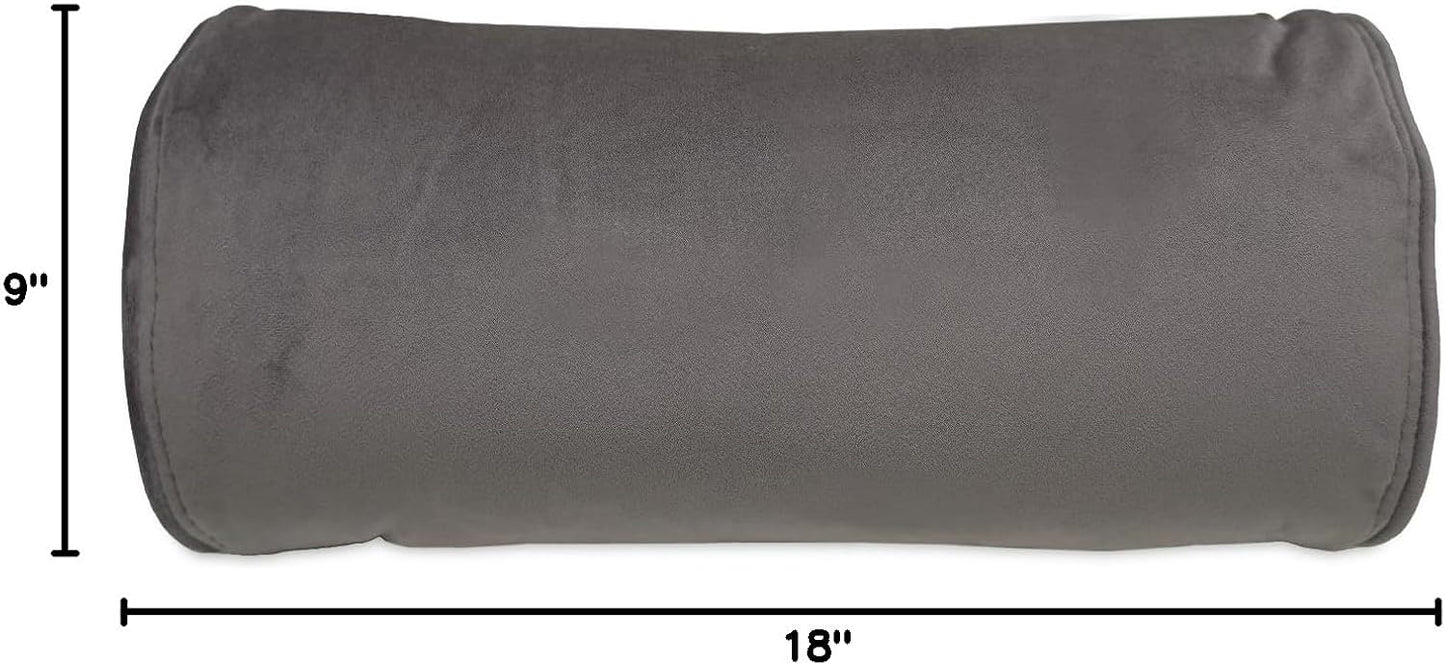 Octane Seating Pillow for Recliner Chairs | Diamond Stitching | Brown Italian Leather