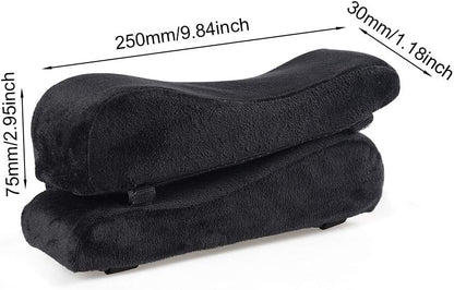 Memory Foam Office Chair Armrest Pads,1Pair Ergonomic Elbow Support Cushion