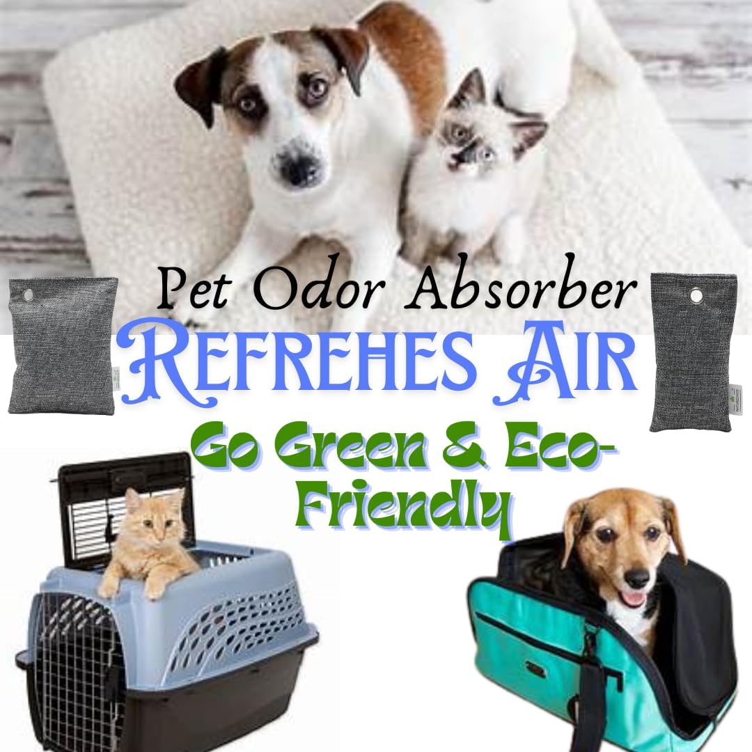 Charcoal odor absorber, Charcoal Air Purifying Bags, Odor Absorber, Air Purifying Bags for Home, Closet Air Freshener, Odor Eliminator for Car, Shoes & Gym bags. Premium Qulity and a Large Quantity.