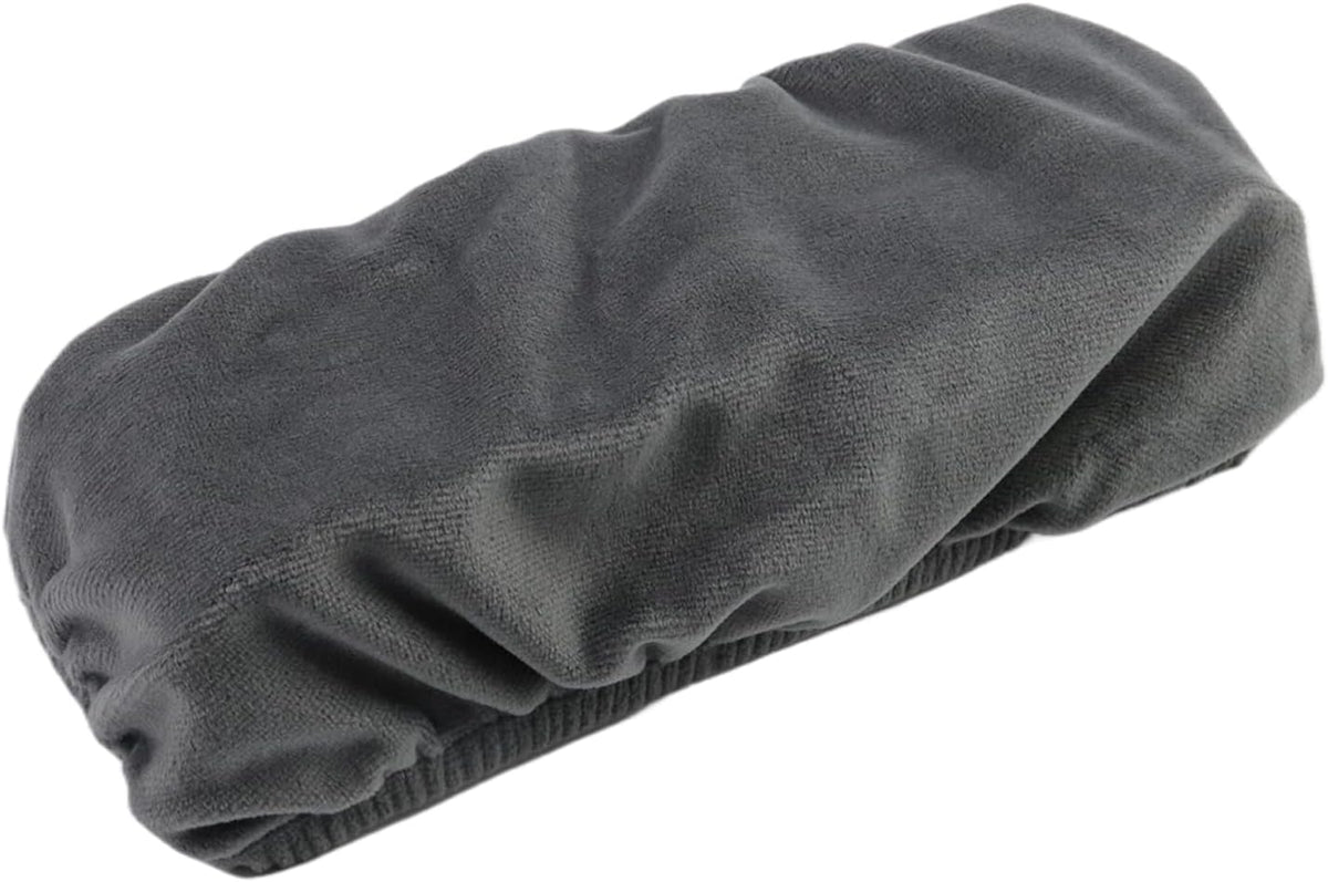 Office Chair Armrest Pads Covers Cushions Slipcovers (Dark Grey)