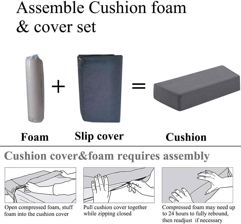 SAMTY Bed Gap Filler for headboard Space Gap Filler Bolster Stopper 54x6x4 | Full Bed, Closes Gaps Between Headboard And Mattress With Supportive Foam And Removable Washable Linen Cover