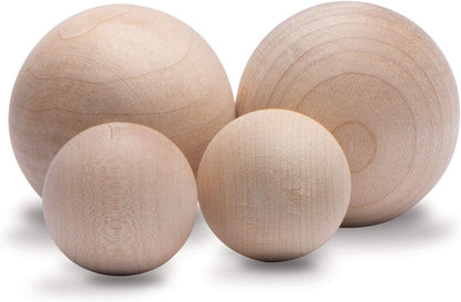 Pro-Tec Athletics Plantar Fasciitis Massage Balls, Hard Wood Maple, Arch, Forefoot and Heel Massage for Foot Flexibility and Recovery