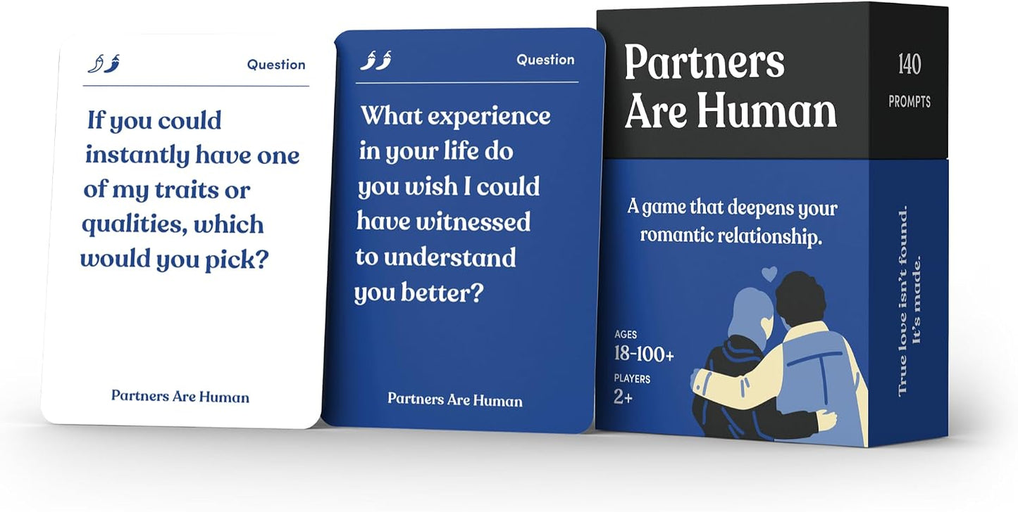 Friends are Human Conversation Cards for Friendship and Bonding, 140 Cards | Closeness Building Deck, Great Icebreaker for Girls Night, Roommates, College Friends, Deepens Trust and Connection, Ages 16+