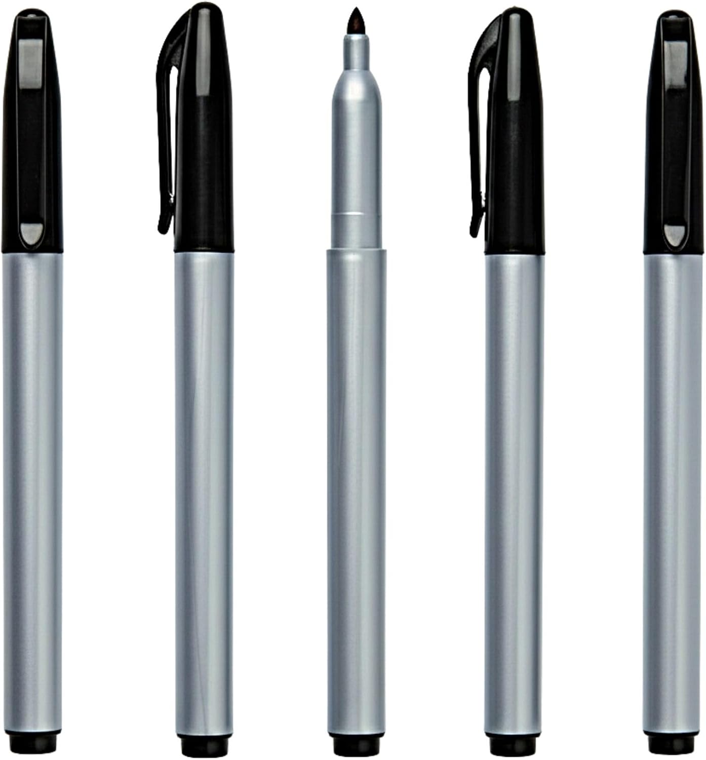 Cadie Permanent Freezer Marker Set of 2 – Waterproof Fast-Drying Black Ink Pens with Chisel Tip for Food Labeling, Fridge & Freezer Storage, Kitchen & Lab Use & General Organization.