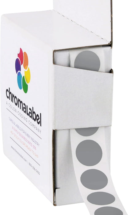Removable Green Dot Stickers, 1/2 Inch, 1000/Box | Inventory Circle Labels with Removable Adhesive for Offices, Classrooms, Food Service, and Medical Settings. Made in USA