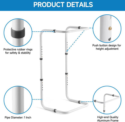 Yinhing Blanket Lifter for Feet Height Sheet Riser Pressure Relief Foot Tent Support Holder Ideal for Surgery Recovery Includes 4 Secure Clips for Stability and Comfort