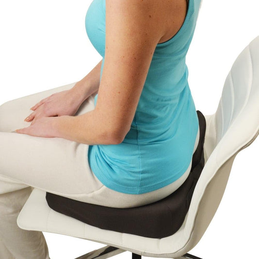 Contour Kabooti Donut Seat Cushion, 3-in-1 Design with Center Cutout for Tailbone Pain, Sciatica and Hemorrhoids