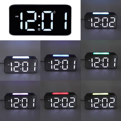 LoudVibrating Alarm Clock for Heavy Sleepers, Alarm Clock with Bed Shaker, Large LED Digital Display Alarm with Corded Vibrator for Hearing Impaired Deaf Teens Adults