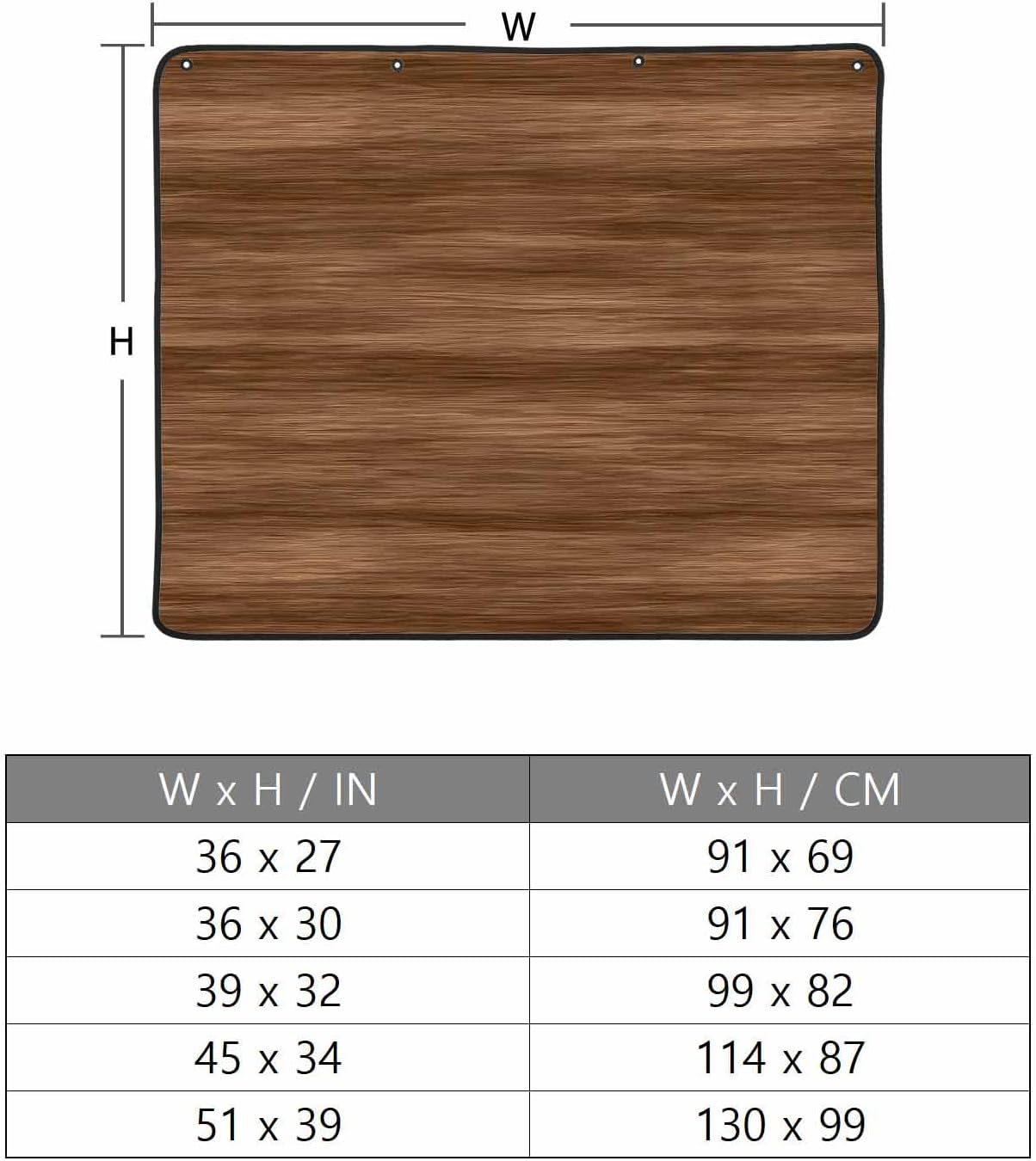 Brown Wooden Board Magnetic Fireplace Cover, Fireplace Draft Blocker, Simple Vintage Country Wood Grain Fireplaces Blanket for Heat Loss/Cold Air, Fireplaces Draft Stopper Cover for Inside 39"x32"