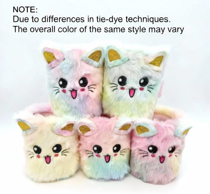 Happynear Glasses Holder, Cute Eyeglass Holder, Glasses Holder for Nightstand, Desk and Dresser, Gifts for Boys and Girls