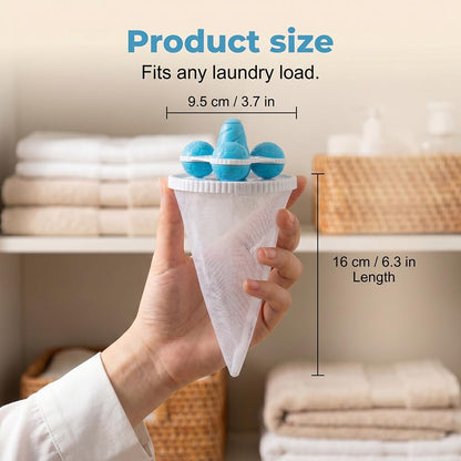 5 pcs Washing Machine Hair Filter Mesh Bags Reusable Pet Hair Collector | Reusable Floating Washing Machine Filter Bags Floating Hair Filtering Mesh Removal
