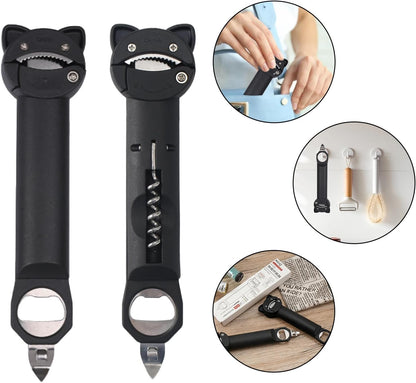 Adjustable Jar Openers Gripper Wine Bottle Can for Seniors Weak Hands
