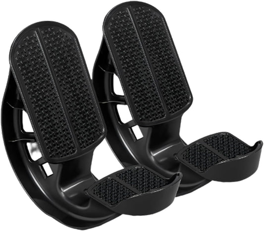2 Calf Stretch Wheel Foot Rocker Board Indoor Leg Massager Foot Stretcher Rocker for Body Flexibility and Muscle Relaxation