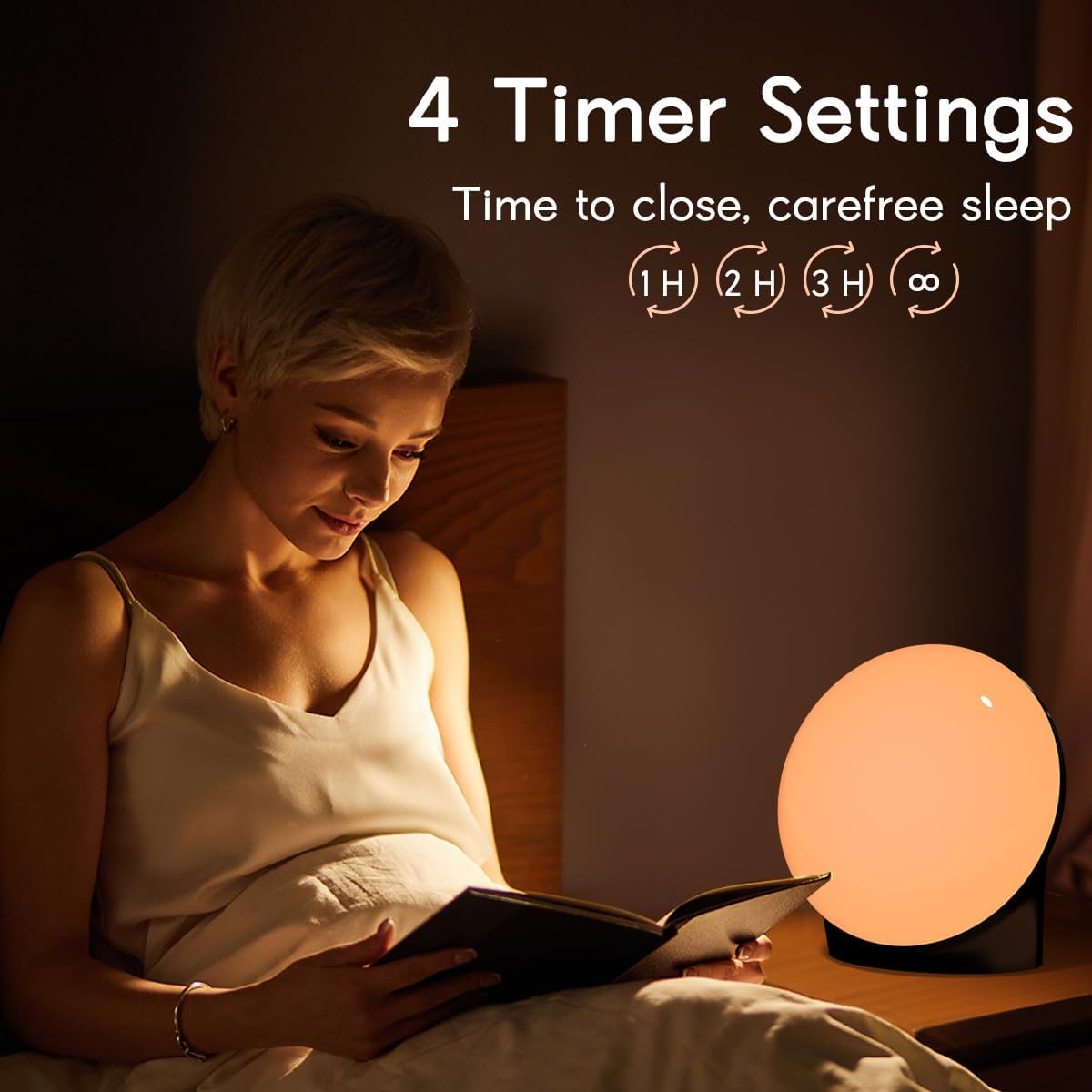 BrownNoise White Noise Machine with 30 Soothing Sound Sound Machine 12 Colors Night Light with 36 Volume Levels and Memory Function 4 Timers 10 Adjustable Brightness Sleep Machine for Baby Adults Kids