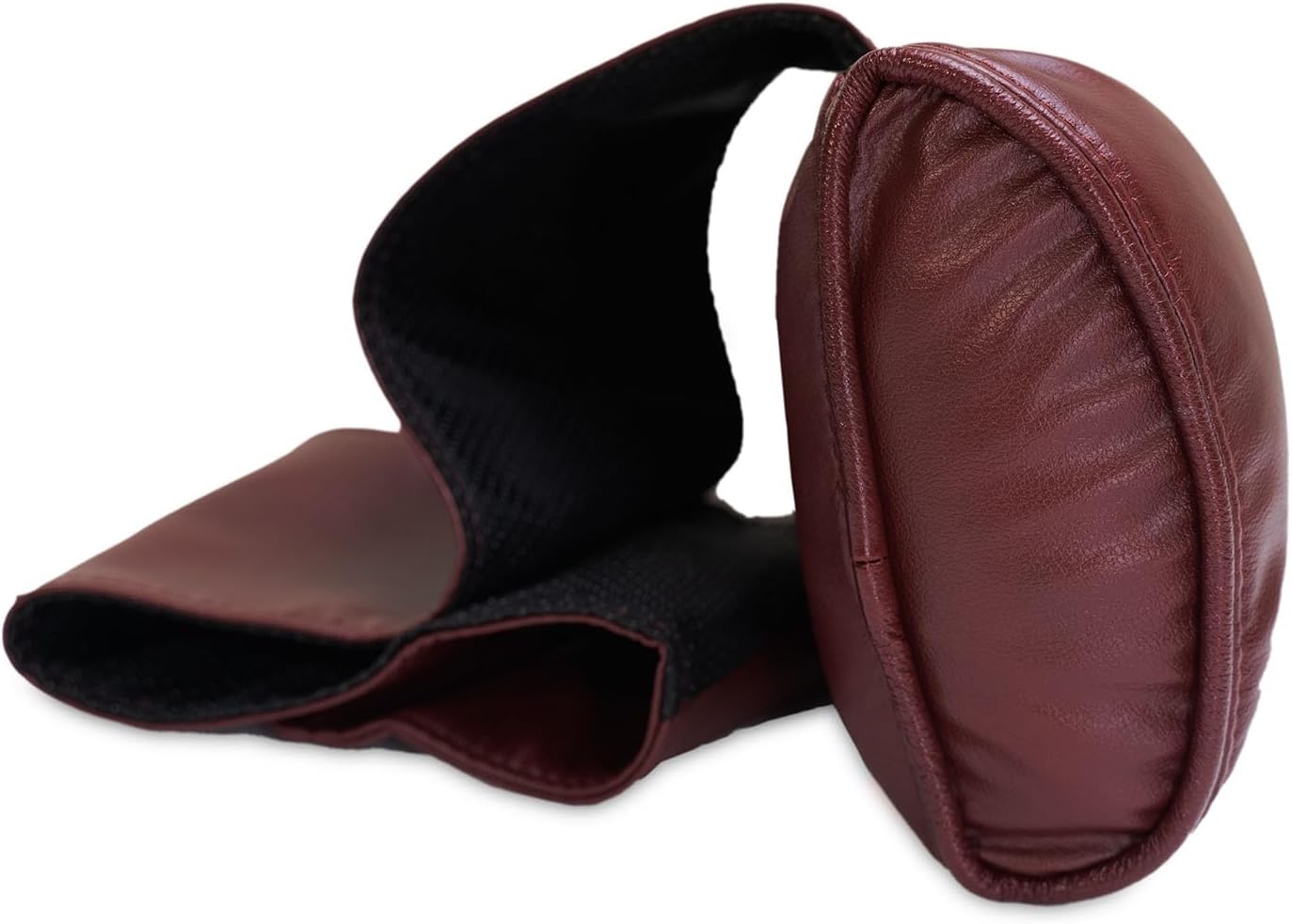 Octane Seating Pillow for Recliner Chairs | Diamond Stitching | Brown Italian Leather