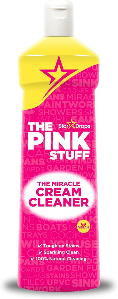 The Pink Stuff Miracle Cream Cleaner, 16.9 Fl Oz