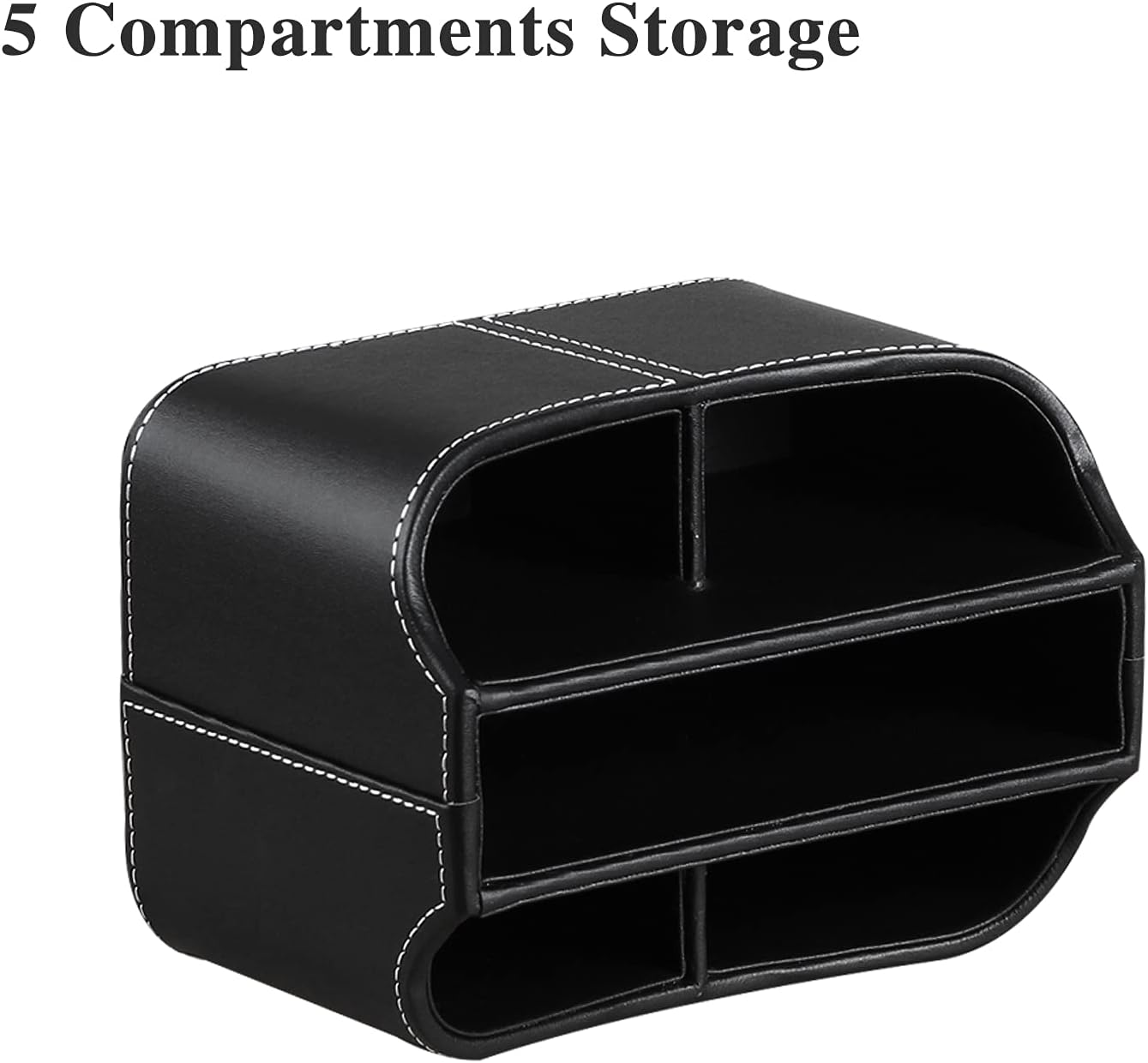 360° Rotatable Remote Control Holder,TV Remote Caddy for Nightstand Table