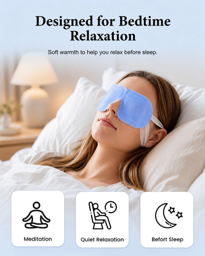 16 Pack Steam Eye Masks for Dry Eyes, Disposable Self-Heating Warm Compress