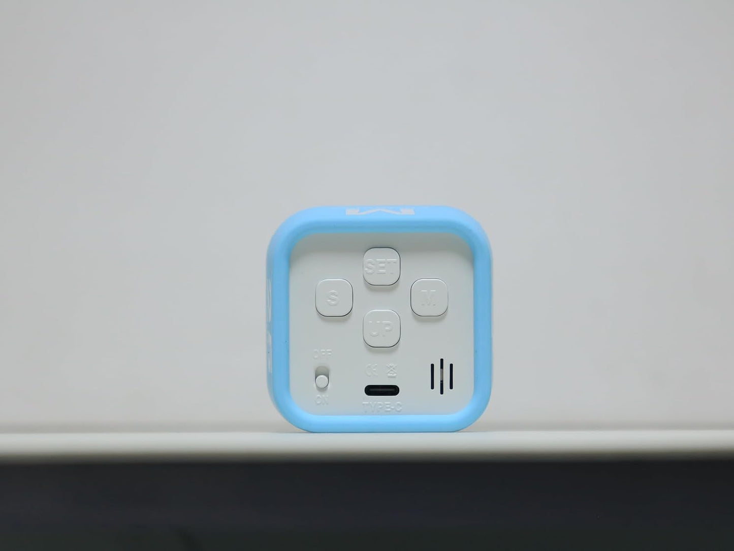 Rotating Cube Pomodoro Visual Timer 5, 25, 10 50 Minutes Preset | Custom Countdown, LED Display, Silicone Case, Loud Alarm&Silent, Rechargeable Desk Productivity Flip Timers for ADHD, Kitchen