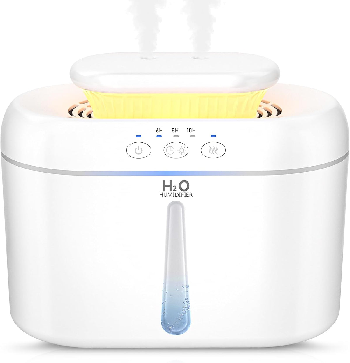 COO Humidifiers for Bedroom, 2L Top Fill Tank, 30H Runtime Cool Mist