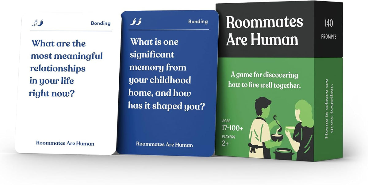 Friends are Human Conversation Cards for Friendship and Bonding, 140 Cards