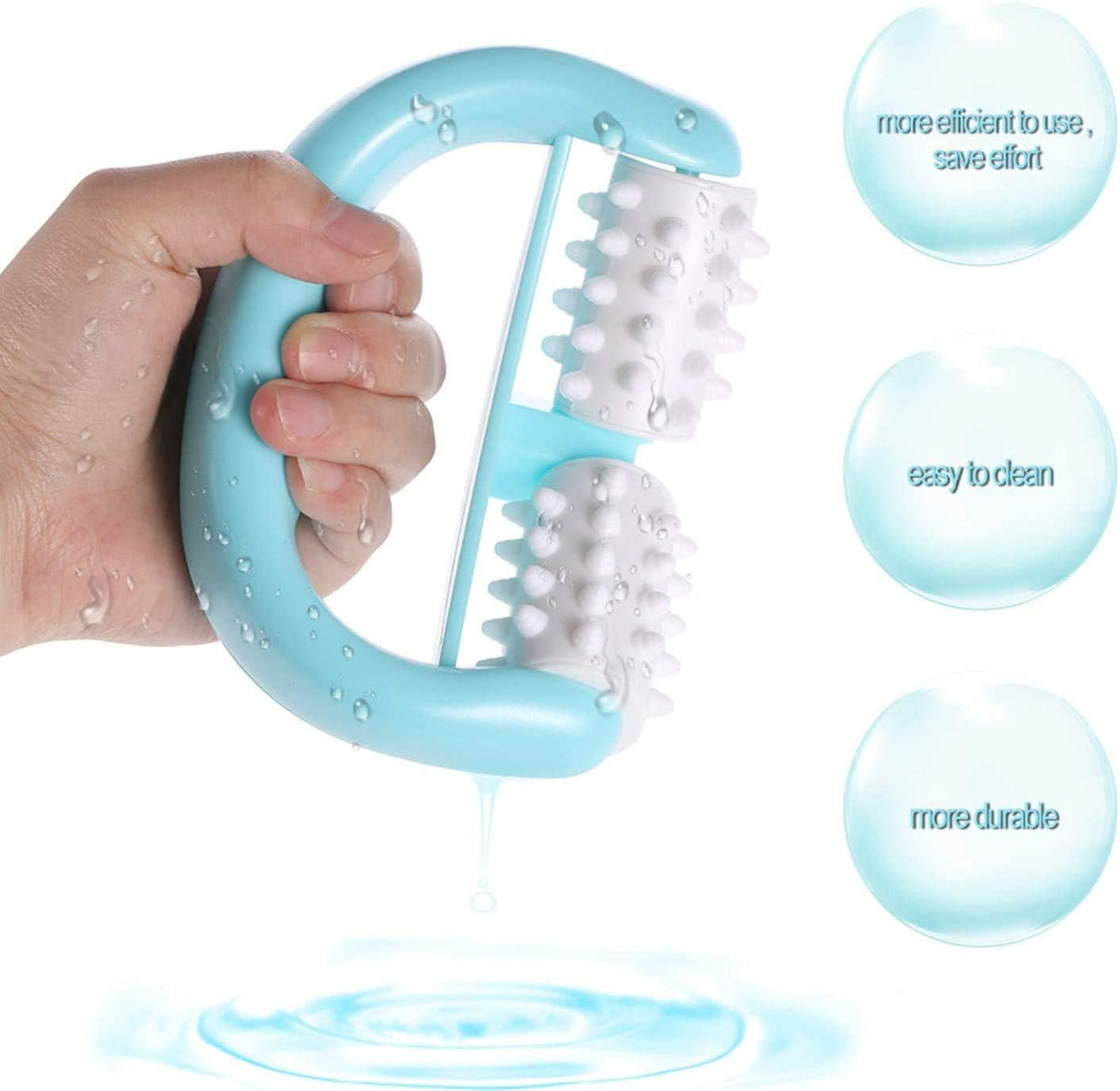 Handheld Anti-Cellulite Massagers, Body Roller Deep Tissue Massage Stick Tools for Arms, Legs, Thighs, Butt