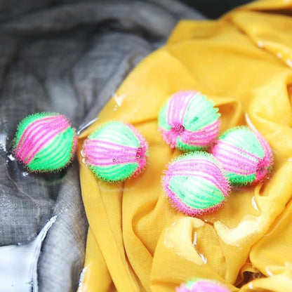 5 Pack Multicolor Hair Remover Laundry Balls, Reusable Pet Hair Catcher for Washing Machine and Dryer,for Clothing Dog Cat Pet Hair Remover for Laundry Lint Remover Washing Balls Dryer Balls