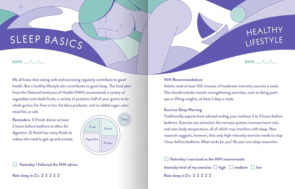 Do One Thing Every Day to Sleep Well Every Night: A Journal (Do One Thing Every Day Journals)