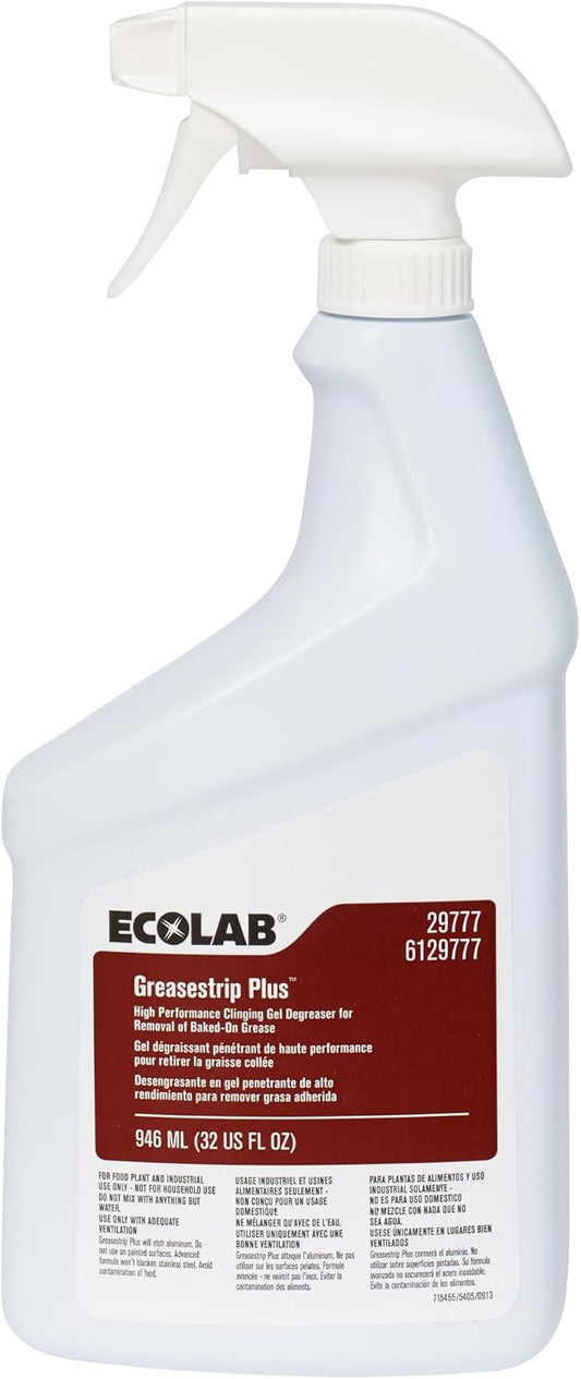 Ecolab Greasestrip Plus Degreaser- 32 FL OZ