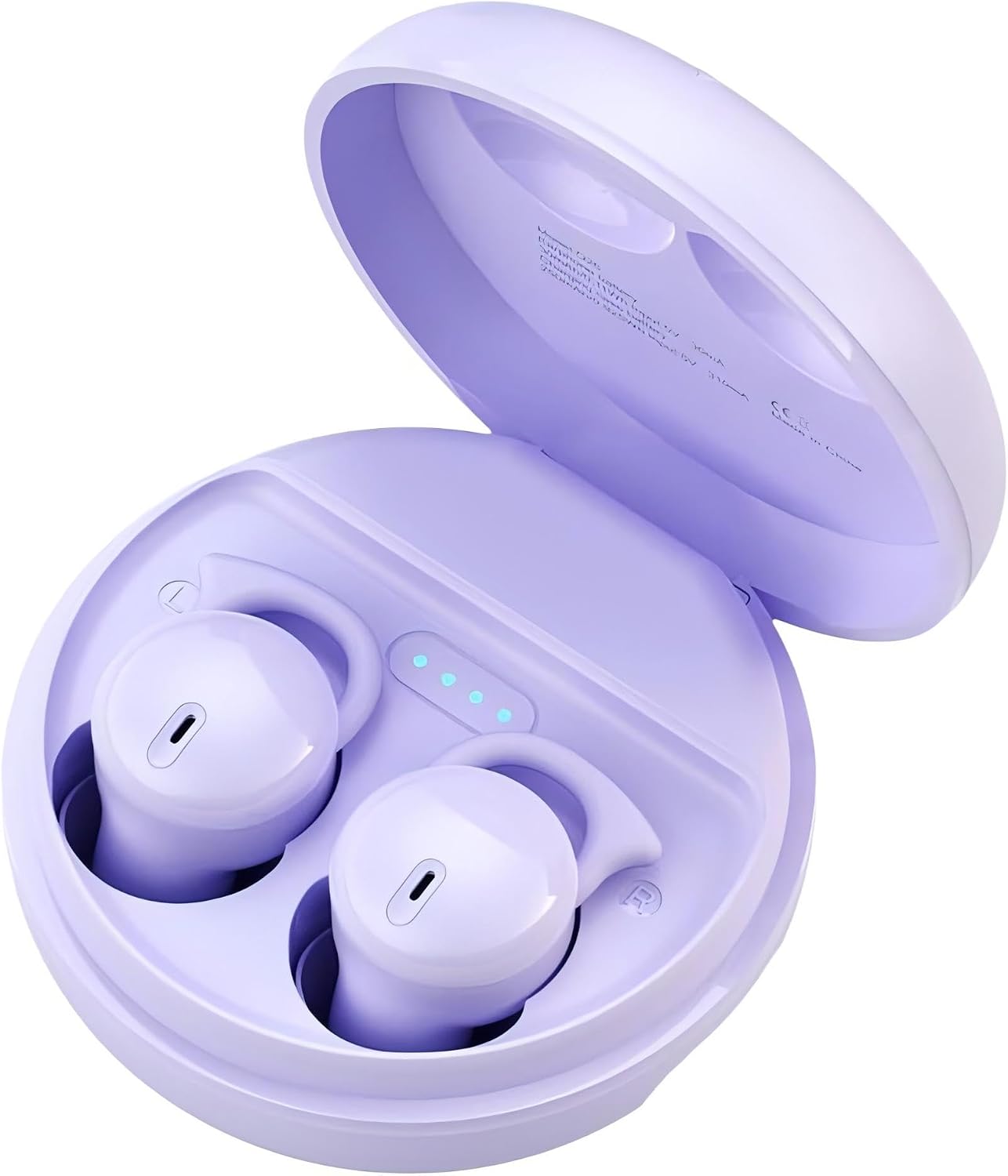 Invisible Sleep Headphones,Sleep Earbuds for Side Sleepers,Comfortable Noise Blocking Sleep Ear Buds,Bluetooth 5.3 Wireless Earbuds, in-Ear Ear Buds for Sleeping,Driving,Cycling - Black